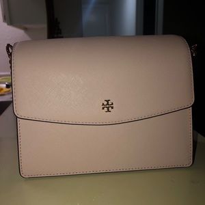 Tory Burch Mini Robinson Leather Shoulder Bag